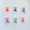 55 Pieces Of Mixed Nail Art Resin Mini Cartoon Bow Bear Rhinestone Diy Nail Craft Decoration Jewelry A37