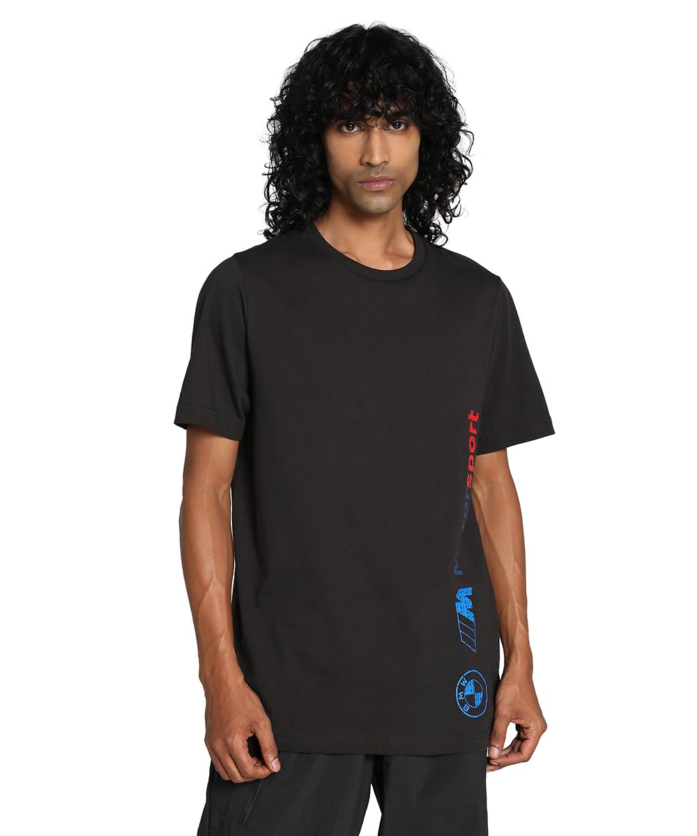 

Motorsport Мотор BMW MMS ЛОГО 624155 24 Цвет Черный [PUMA] Футболка Мужская Весна/Лето (01)