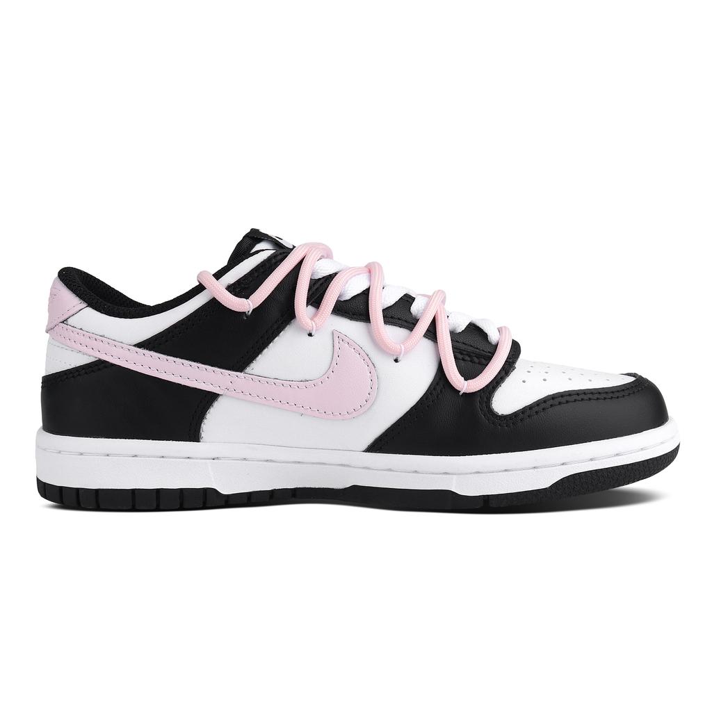 Nike Dunk Abrasion Resistant Low top Skateboard Shoes Unisex Black Pink HF5441-100(Team1491-LD)