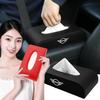 BAHY9 Car Tissue Box Universal Seat Center Console Armrest Box Accessorie For BMW Mini F54 F55 F56 R56 R60 SONE Roadster Clubman Coupe