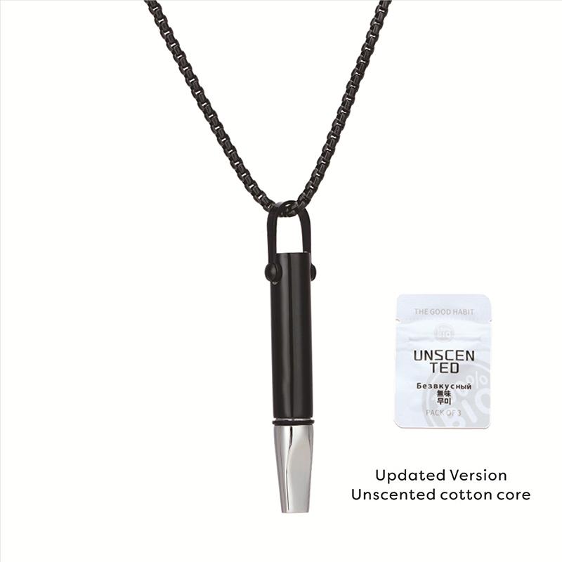 

Вспомогательное ожерелье для медитации йоги со встроенным хлопковым сердечником, увеличивающим сопротивление дыханию. Это украшение.