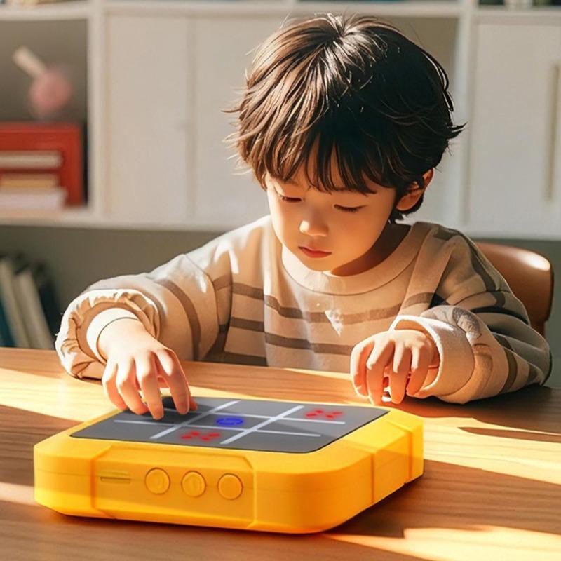 New Portable Tic-Tac-Toe Multifunctional Electronic Game Stress Relief Educational Board Game Suitable For Adults And Kids
