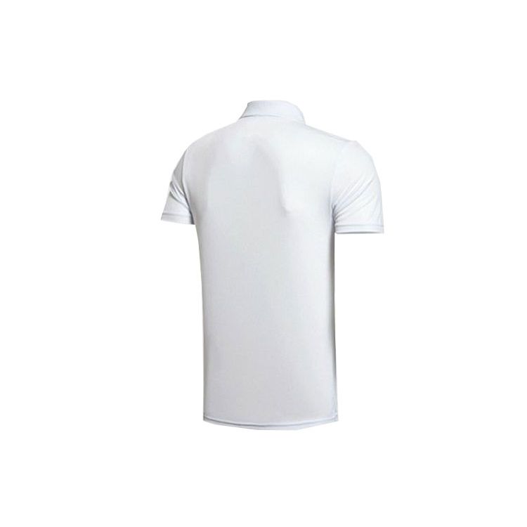 Li-Ning Solid Color Embroidered Small Logo Short Sleeve Polo Shirt Men tops APLS131-1