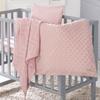 Coffret bébé bio 'lil planet' - roba - linge de lit + drap housse + couverture - rose