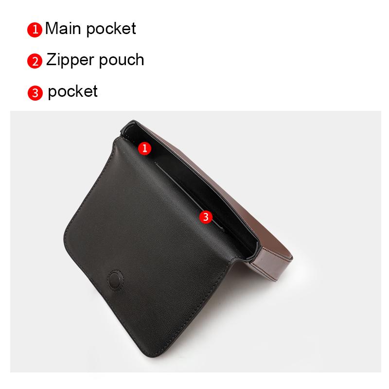 New Maillard Women's Small Square Bag 2024 Simple and Elegant Cowhide Single Shoulder Crossbody Bag