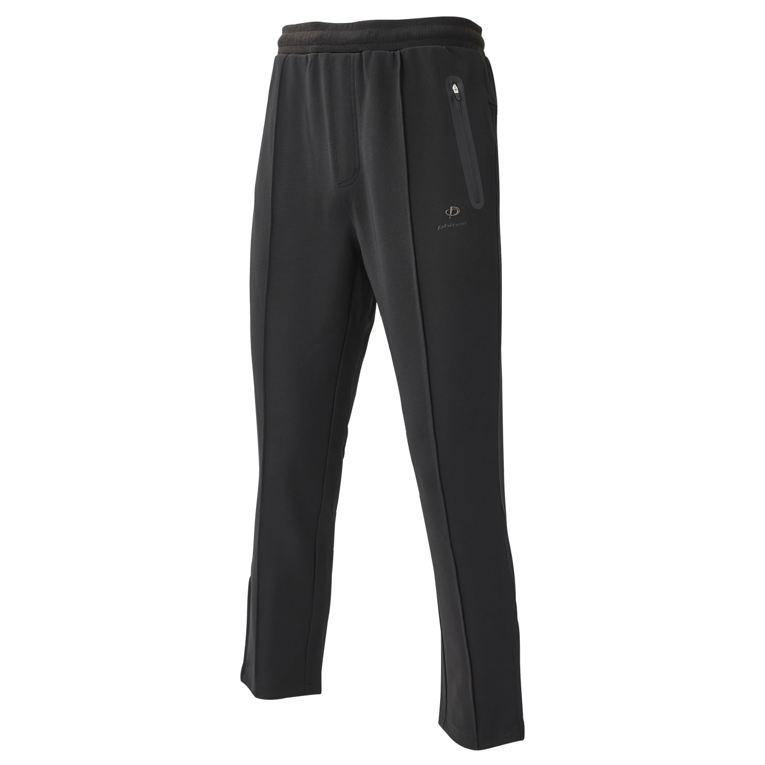 

Спортивные брюки Phiten Recovery Wear, черные, размер S, одежда для отдыха, спортивная одежда, пике