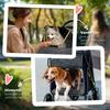 Foldable Pet Stroller, with Universal Wheels, Shock Absorber, for Medium and Large Dogs - Grey