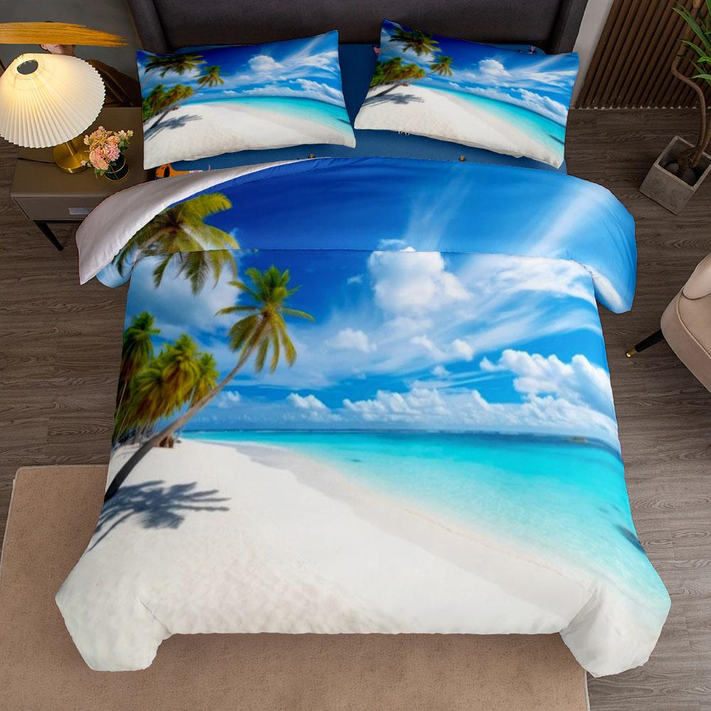Monnet Garden Duvet Cover Set UK Single Double Queen US Twin Full King Size Among Bed Linen Set