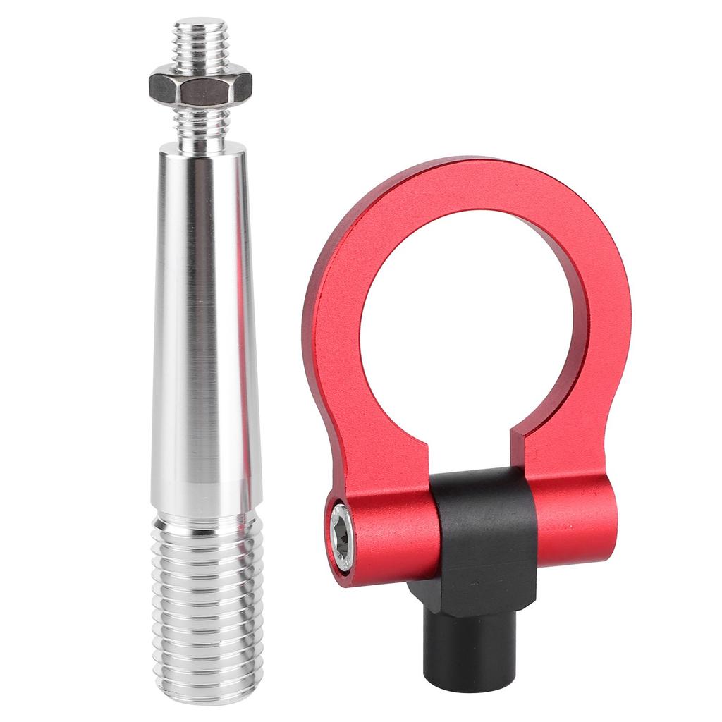 Tow Hook for JDM Style Screw on Track Racing Towing Ring Fit for Infiniti FX35/FX45/FX50 QX70Red
