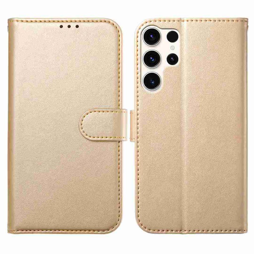 For Samsung Galaxy A12 A15 A26 S20-S25...Lambskin Leather Wallet Style Phone Case, Multi-Card Slots & Stand, Shockproof Protective Cover (10 Colors)