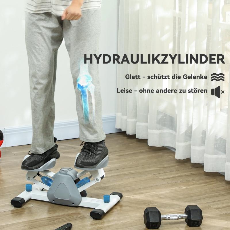 Mini-Stepper für den Heimgebrauch mit LCD-Anzeige, für Beintraining, Fitnessübung im Homeoffice