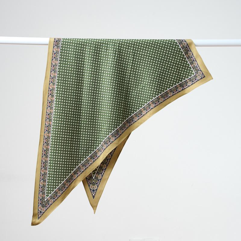 Fashion Printed Elegant Multicolor Women Neck Scarf Versatile Decorative Daily Wear