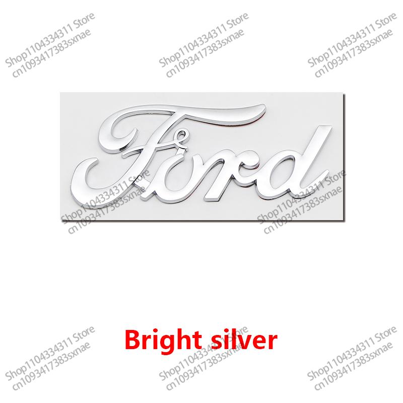 AJH1 1Pc 3D ABS Letter Rear Trunk Badge Emblem Replacement For Ford Focus MK3 MK4 MK6 MK7 Auto Tuning Exterior Styling Accessory