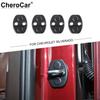 Inner Door Lock Protector Buckle Cover Trim For Chevy Silverado GMC Sierra 14-18