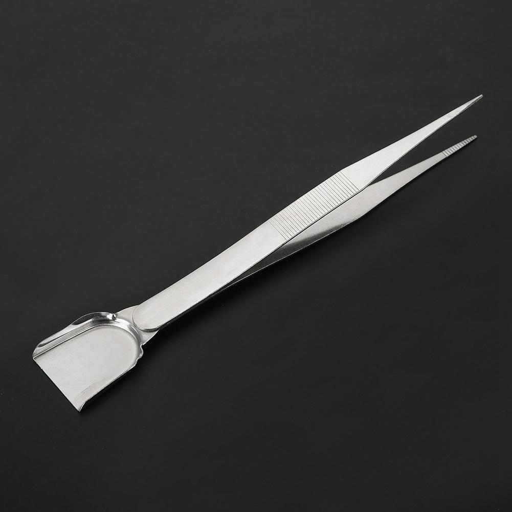 Professionelles Handwerks-Schmuckwerkzeug Pinzette mit Schaufel für Diamanten Edelsteine Perlen