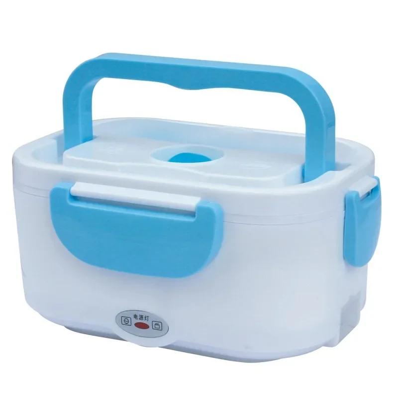 Portable Electric Lunch Box Food Heater Rice Cooker Container Dinnerware Set 12V - 24V 110V 220V Warmer Bento Boxes