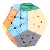 Megaminx Puzzle 3x3 Vivid Color Challenging Pentagonal Speed Puzzle Toy for Children Kids