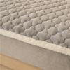 Quilted Bed Cover Velvet Mattress Protector Skin-friendly Bedspread Winter Thickened Bed Linen fundas de colchón (No Pillowcase)