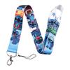 Cute Planet Plushie ID Card Holder with Slide Case & Lanyard for Phone and Access Cards