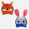 Kawaii  Zootopia Animation Anime Merchandise Nick Wilde Judy Hopps Sun Hat Baseball Cap Couple Headwear Exquisite Girl Gifts