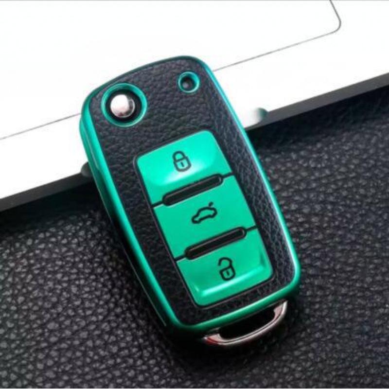 Volkswagen Key Case for Sagitar, Magotan, Lavida, Passat, Bora, Polo, Tiguan L – Car Key Bag Holder