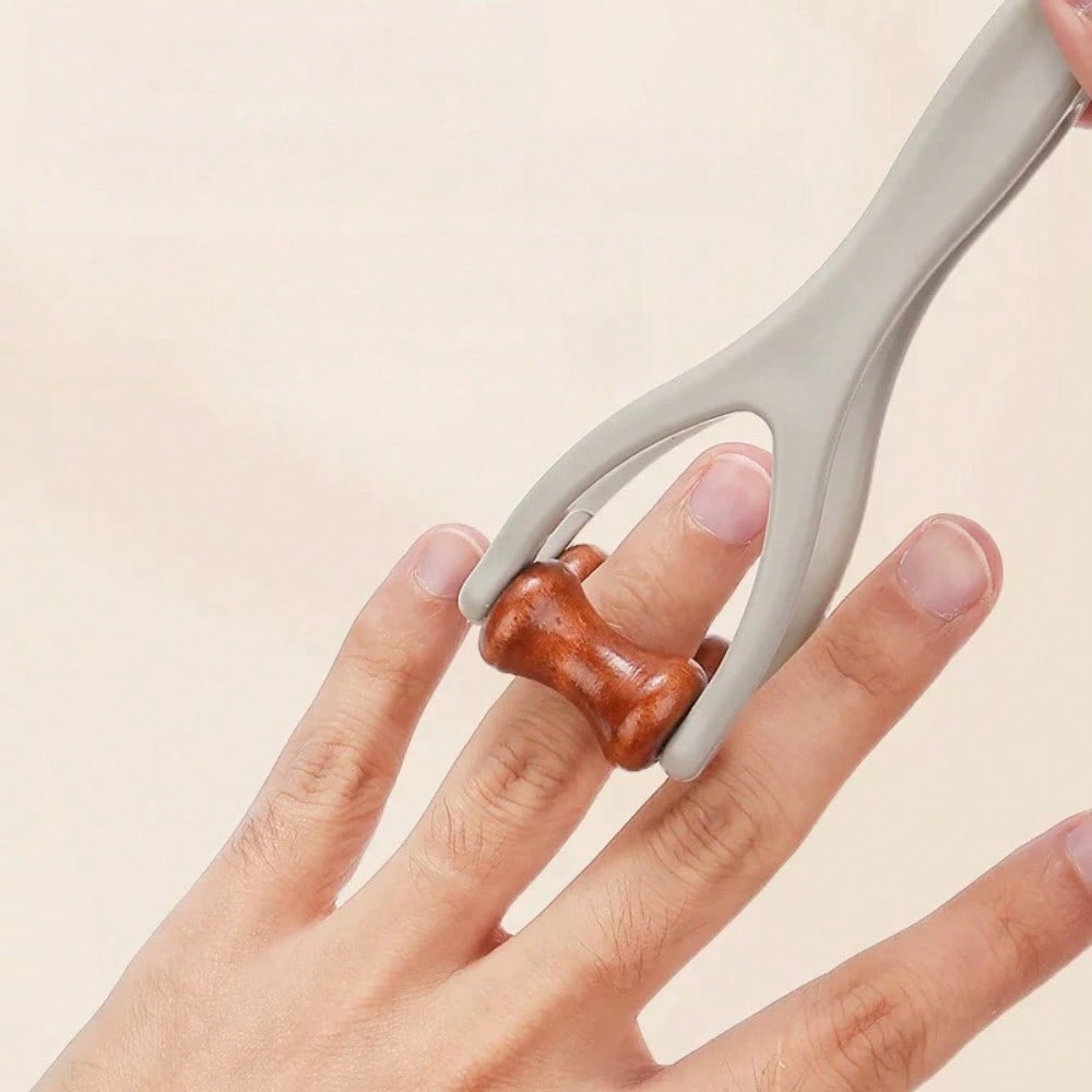 1pc Portable Handheld Finger Massager With Rollers - Finger & Joint Massager Suitable For, For /Travel Use, Ideal Gift For Athletes