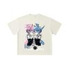 260 GSM Double Yarn 32 Count 100% Cotton ReZero V1 Print Unisex Heavy Cotton T Shirt