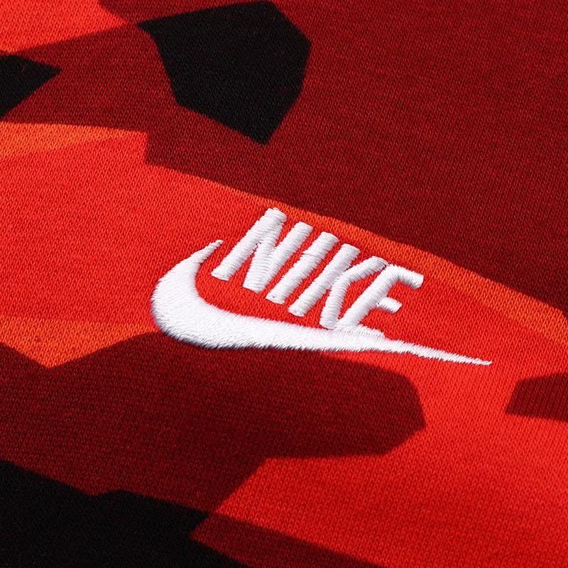 Nike Sportswear Camo Full-Zip Hoodie University Red AJ2106-678