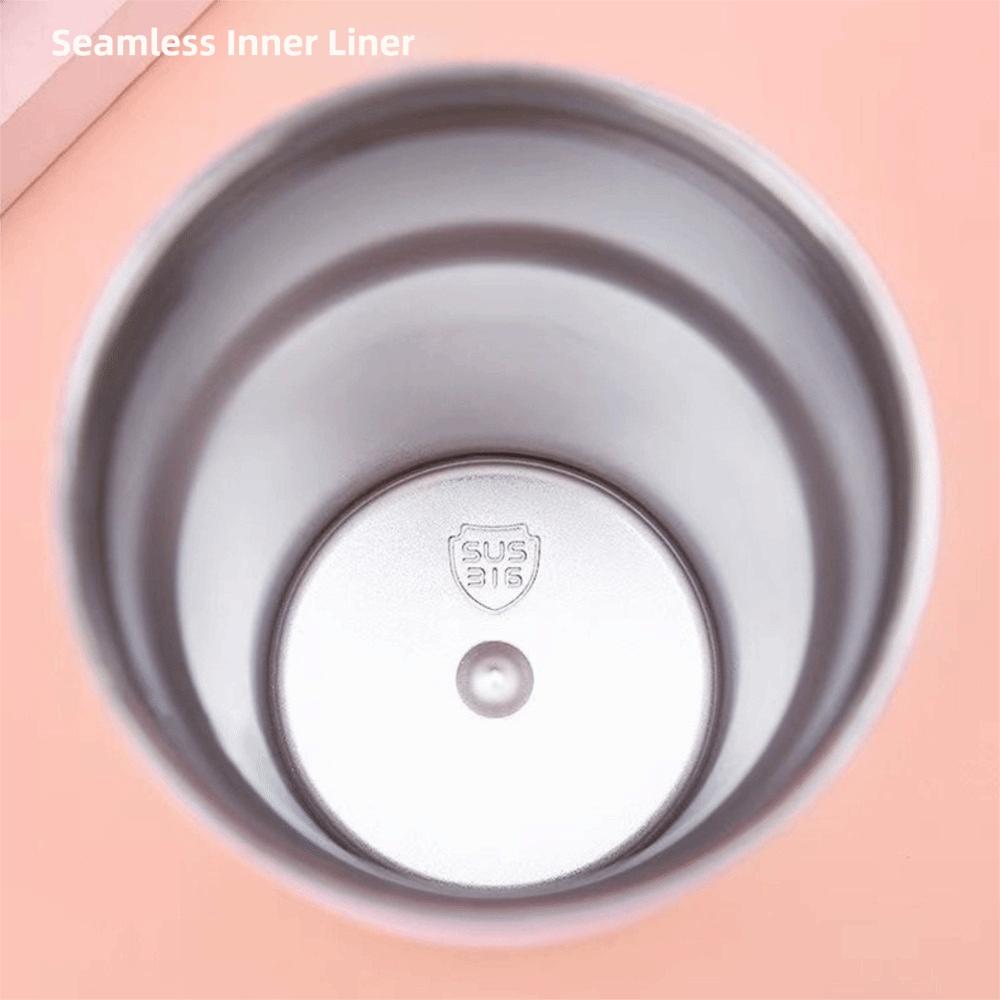 Intelligent Thermal Cup Temperature Display 316 Stainless Steel Water Bottles Leakproof Portable Coffee Cup for Lady Girls