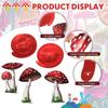 30 Pieces Birthday Party Decorations Mushroom Hanging Swirls Ceiling Streamers Mushroom Party Supplies Wonderland Foil Swirls Wall Decor for Baby