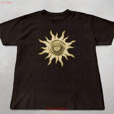 Hippie Sun T Shirt Cute Graphic Tee Summer Shirts Indie Trendy Tees Clothing Vintage Washed Slightly Top For Everyday Wear