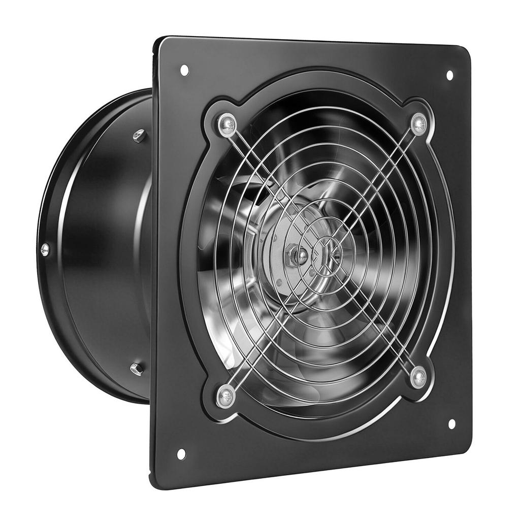 20.3 cm Exhaust Fan, 576 CFM High Velocity Wall Mount Vent Fan with Speed Control, Low Consumption, Portable Ventilation Extractor for