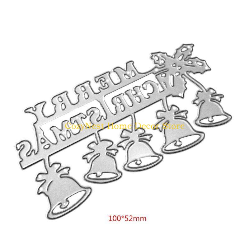 92MF Christmas Cutting Dies Stencil DIY Scrapbooking Embossing Paper Card Decor