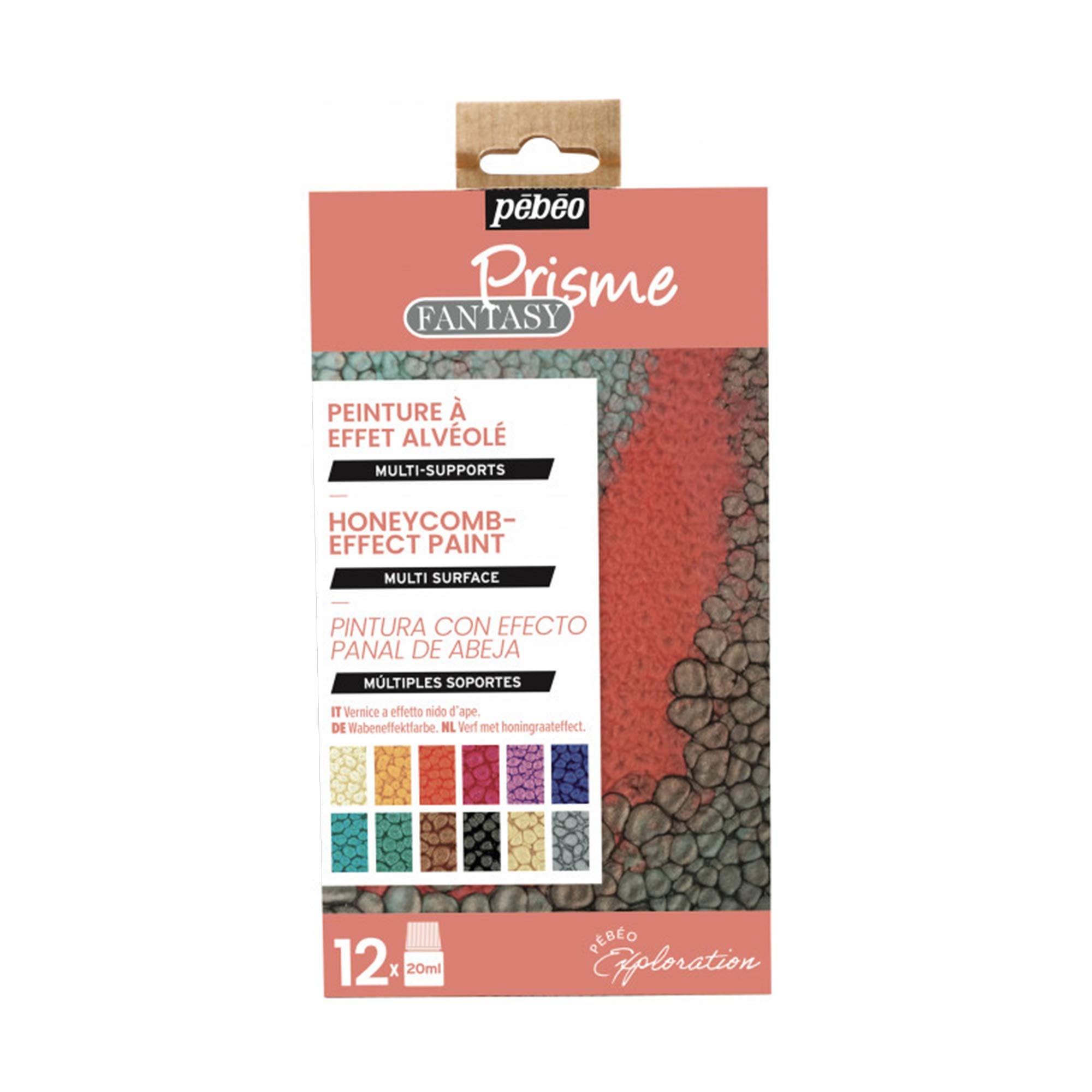 

Pebeo Mixed Media Opaque Fantasy Prism 20ml x 12 Color Discovery Set