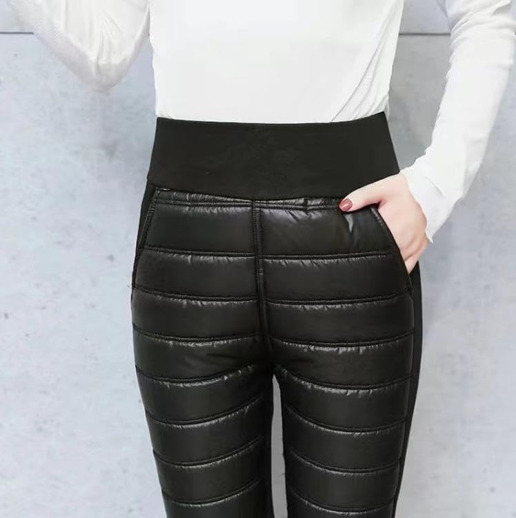 Emptio Gepolsterte Leggings mit elastischem, eng anliegendem und warmem Sitz für den Außenbereich Bietet und bequem Perfekt für und den Alltag Verfügt über elastisch und ein Perfekt