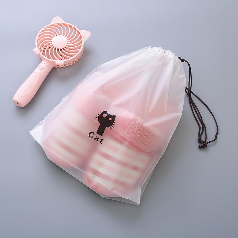 Shoe Storage Bag: Dustproof, Moistureproof, Drawstring, Perfect for Dorms & Travel. Small 16x20cm