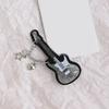 Guitar Shape Hair Clip Acrylic Barrette For Women Girl Sweet Cool Hair Accessories For Concert Parties Gathering Wear