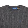 Polo Ralph Lauren Ss23 Round Neck Solid Color Simple Long Sleeve Sweater Men sweater Dark-Gray 710775885-041