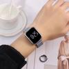Minimalist Black Multi-Function Touchscreen Magnetic Wristwatch for Men & Women - Trendy, Versatile, Fashionable.