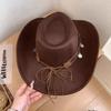 Women’s Hat Women's Outdoor Hiking and Mountaineering Hat - Summer Western Cowboy Hat
