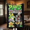 Plants Vs Zombies Plüschdecke Weich Bequem Für Alle Jahreszeiten Geeignet Sofa Büro Nickerchen Reisen Festliches Geschenk