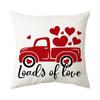 Valentine's Day Pillow New Sofa Cushion Bedside Backrest Plush Pillow Cover Shopee