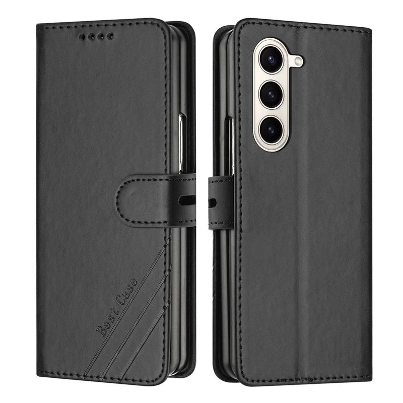 For Samsung Galaxy Z Fold 5 SM-F946B Case Leather Wallet Flip Book Cover for Samsung Z Fold5 Fold4 ZFold 3 5G Phone Case Funda