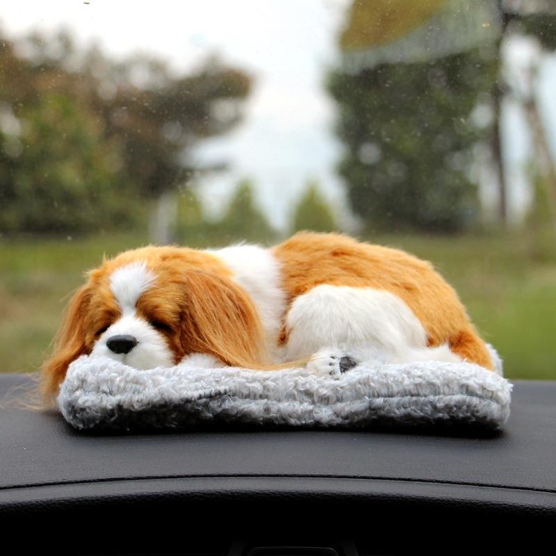 Auto Styling Kreative Auto Aktivkohle Simulation Hund Neue Auto Reinigung Luft Plüsch Spielzeug