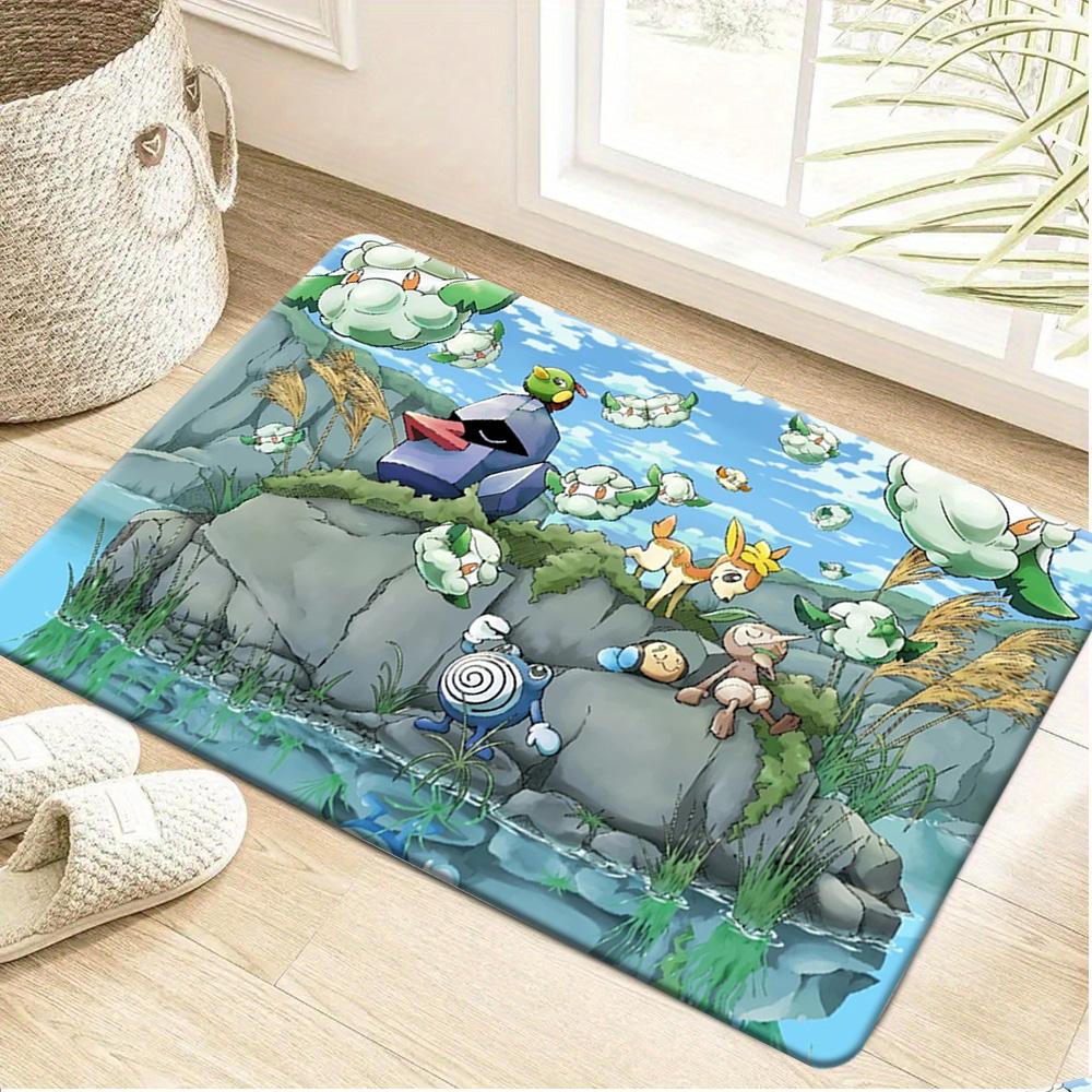 Pokemon Togekiss Snow Forest Anime Print Non-Slip Doormat Floor Mat 40x60cm