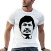 Charles Bronson Schablone T-Shirt Unisex T-Shirt Baumwolle Hohe Qualität Unisex T-Shirts für Unisex Unisexs Grafik-T-Shirts T-Shirt