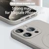 Original For Magsafe Magnetic Wireless Charge Phone Case for iPhone 17 Pro Max 16 15 14 Plus 11 12 13 Mini Liquid Silicone Cover
