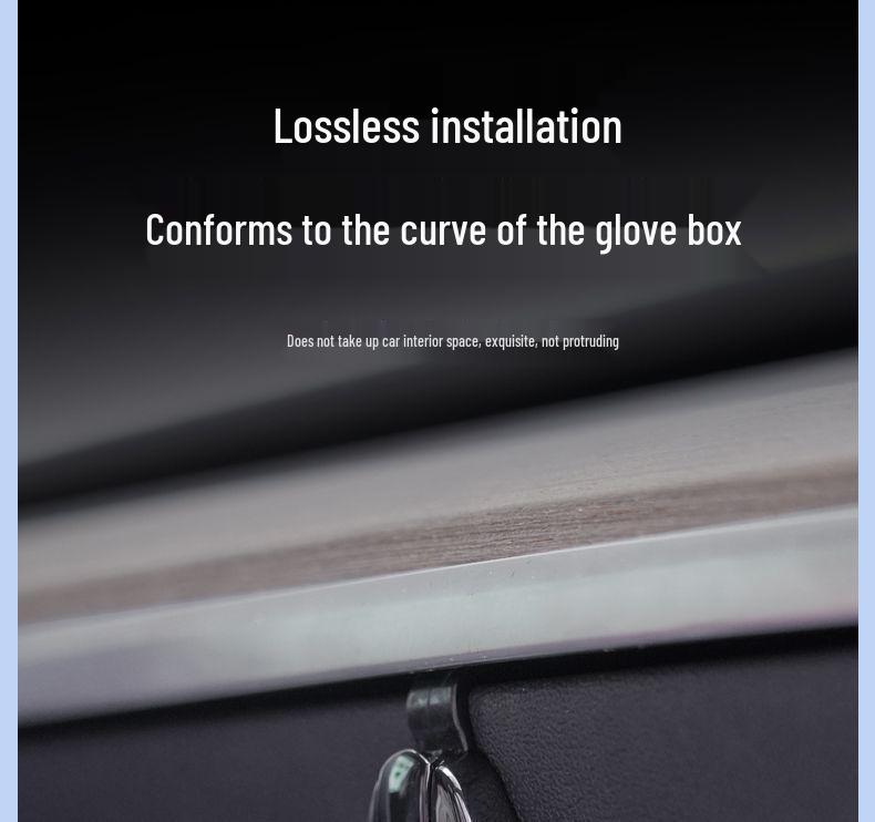 Passenger Side Glove Box Hook for Tesla Model Y/3 - Updated Interior Accessory