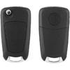 2 Button Car Remote Key Cover,ABS Flip Key Fob Case for Vauxhall Opel Corsa Astra Vectra Zafira
