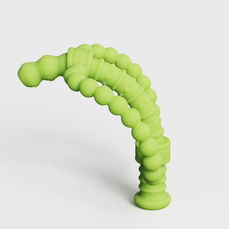 Baby Teething Chew Toys Easy Grip Silicone Handles Safe Non-Toxic Gum Soother for Toddlers Infant Shower Gift